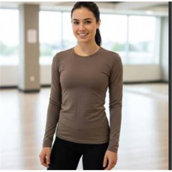 Frank And Oak Long-Sleeve Top – XS in Taupe