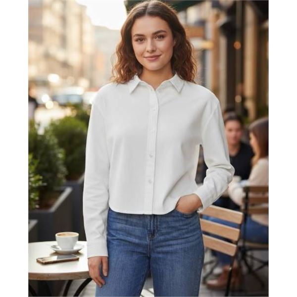 Gap Women's Long-Sleeve Shirt, Size M/M