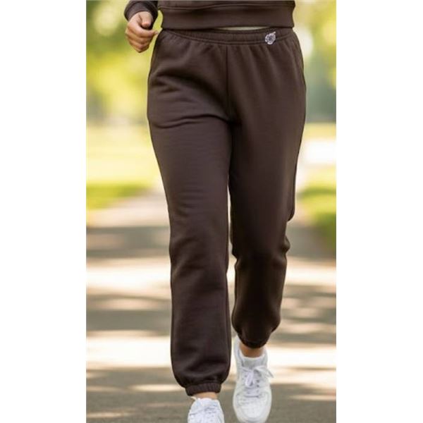 Lazypants S/P Sweatpants, Brown, Inseam 28.5 In.