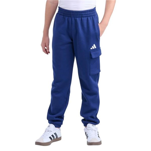 Adidas Boys Cargo Pants, Dark Blue, Size XL