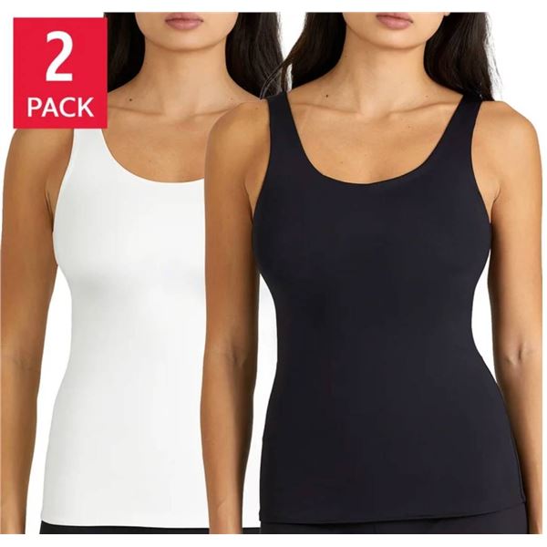 Frank and Oak Women's Contour Tank, 2-pack Size SM