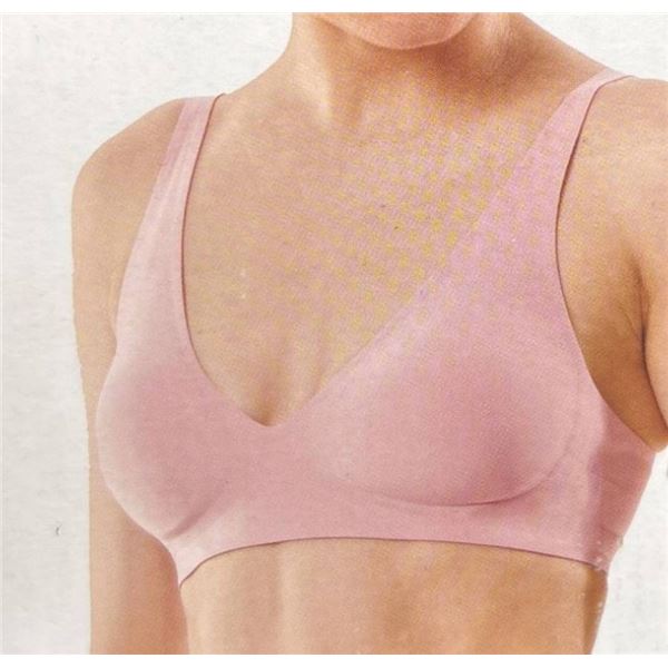 Splendid Gel Bonded Plunge Bra, 2 Pack, XL Size