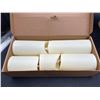 Image 2 : Liomus Flickering Flameless LED Candles with Remote Control 5 Pack