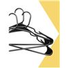 Image 1 : Life Master 30-Piece Plastic Hanger Set, Model LMPLCBLK33