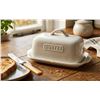 Image 1 : White Ceramic Butter Dish with Lid
