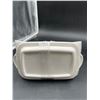 Image 3 : White Ceramic Butter Dish with Lid