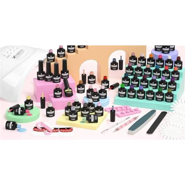 Vanreesa Nail Gel Kit With Model VAH004 And 36 Colors
