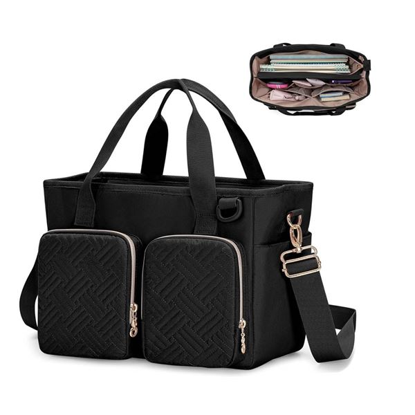 Teamoy Journal Supplies Storage Case, Journaling Supplies Planner Bag, Travel Organizer Holder