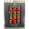Image 1 : Tom Smith 10-Piece Traditional Christmas Crackers Set