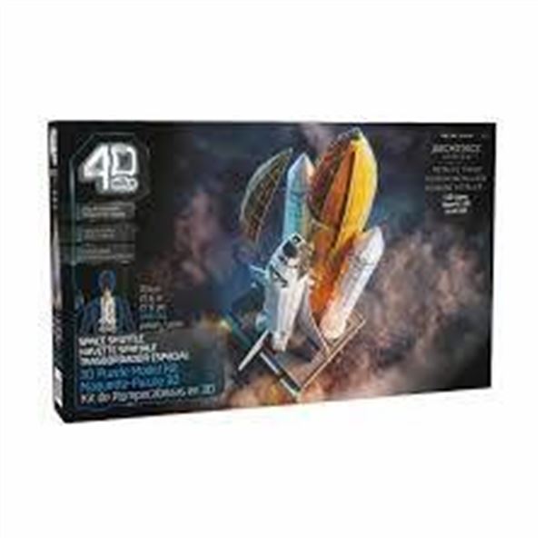 4D Build Architect Series Space Shuttle 3D Puzzle Model Kit - 346 Pieces