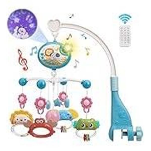 Nursery Toys Musical Mobile and Sensodyne Pronamel Kids Toothpaste 4-Pack