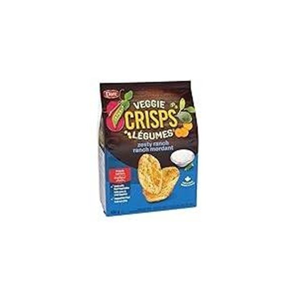 Veggie Crisps, Zesty Ranch Flavor, 12 Packs of 100g Each