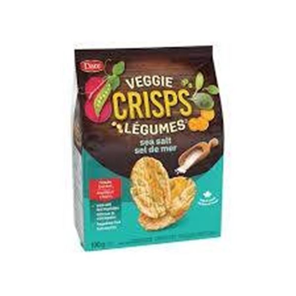 Luke's Veggie Crisps Sea Salt 12 x 100 g Packs
