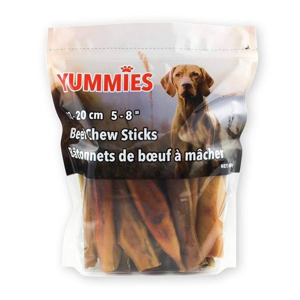 Yummies 13-20 cm Beef Chew Sticks, 5-8 Inches, Product of Germany