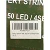 Image 3 : LOT OF 2 Battery Operated String Lights, 50 LED, 4 Sets, Indoor and Outdoor Use
