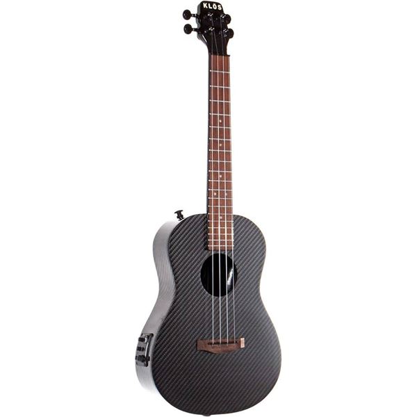 KLOS Carbon Fiber Acoustic-Electric Ukulele with Gig Bag