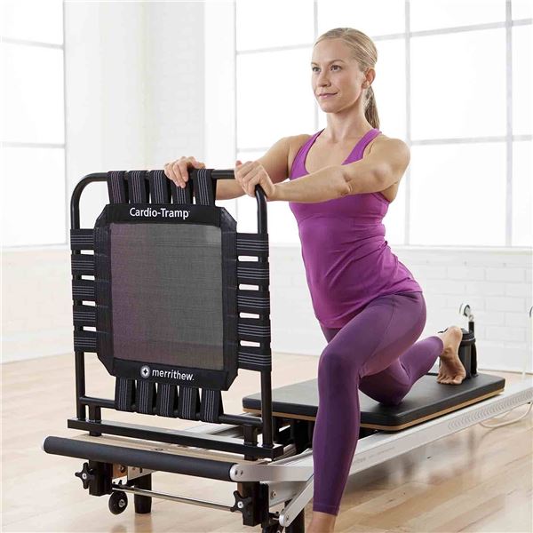 Merrithew Cardio-Tramp, Reformer Box, and ProsourceFit Pilates Ring (NOT COMPLETE)