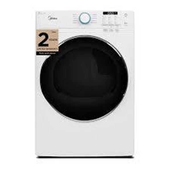Midea Model MLE52N5AWW Clothes Dryer, 120/240V, Serial No. 5413820006W45045L00419