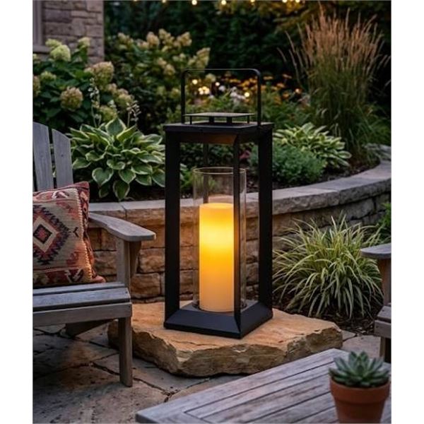 Hampton Bay LED Candle Lantern With Remote Control
