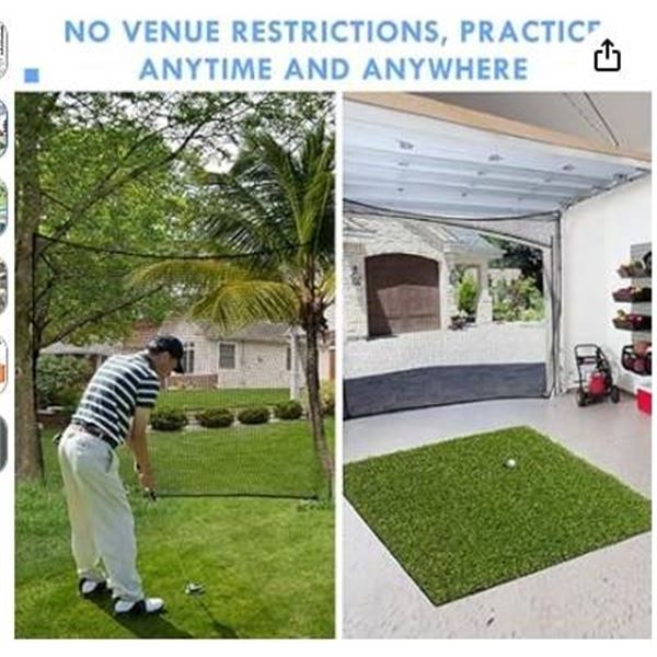 Amazgolf Golf Net, Various Sizes Practice Sports Netting