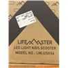 Image 3 : LifeMaster LED Light Kids Scooter, Model No. LMLUSH34