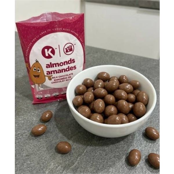 113g Milk Chocolate-Coated Almonds By K - Pack of 12
