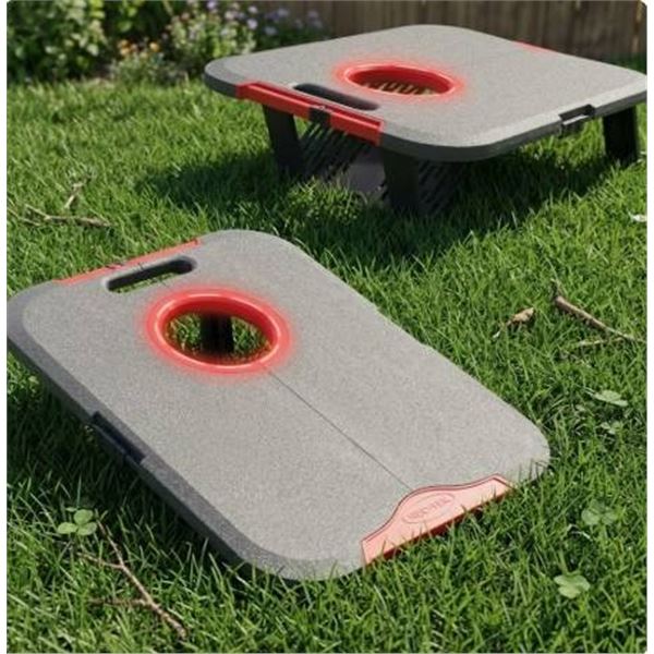 RBC-TEK 2-Piece Adjustable Bean Bag Toss Boards - NO BEAN BAGS