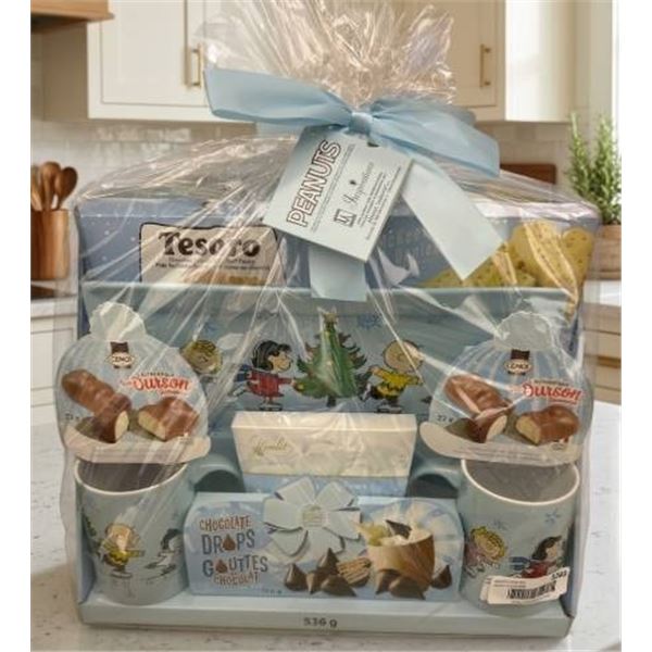 Peanuts 75th Anniversary 536g Gift Set With Mugs and Treats