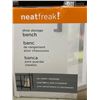 Image 4 : Neatfreak Shoe Storage Bench With Steel Frame and Two Shelves