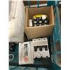 Image 2 : Electrical Components Lot With Circuit Breakers and Junction Box