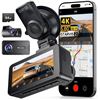 Image 1 : JOMISE A80 4K Dash Cam Front and Rear