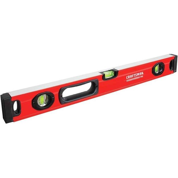 Craftsman Box Beam Level, 24-Inch Measurement Tool