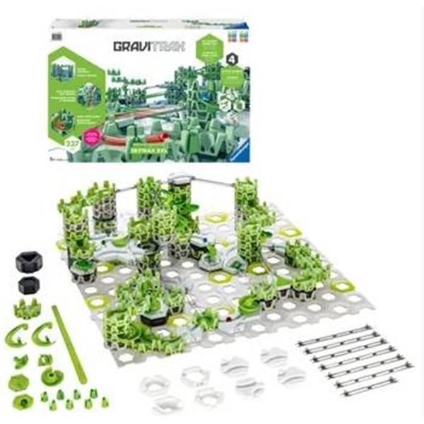 GraviTrax XXL Marble Run Set 237-Piece Interactive Track System