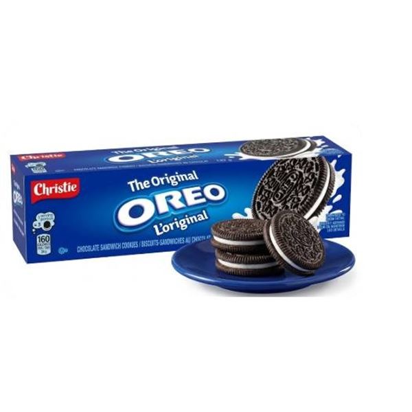 Christie Oreo Biscuits, 12 Packs of 147g Each