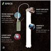 Image 1 : Klymit Everglow Light Tube XL 34 Inch Inflatable Lantern