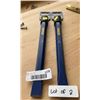 Image 1 : 2 Irwin 1-Inch/25mm Flat Pry Bars