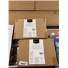 Image 2 : Amazon Basics Storage Bins - Metallic Black - 2-Pack