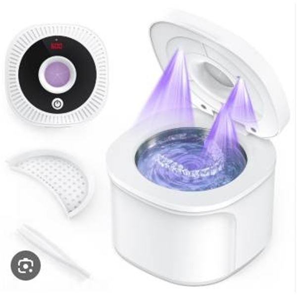 Ultrasonic Retainer Cleaner with Multiple Programs and UV Light