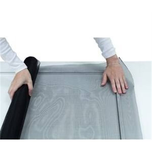 Climaloc Fiberglass Screen 91 cm x 213 cm, Black – Lot of 4  packages