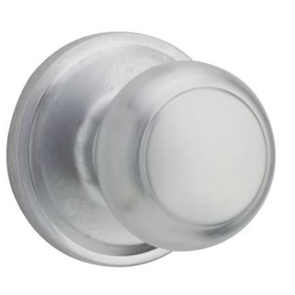 Weiser Troy Passage Satin Chrome Door Knob Set GA101 9GA1010-128