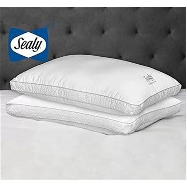 Sealy Sterling Collection Cloud Support Queen Pillows, Set of 2