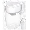 Image 1 : Brita Pitcher Water Filtration System with Filter, Transparent Design