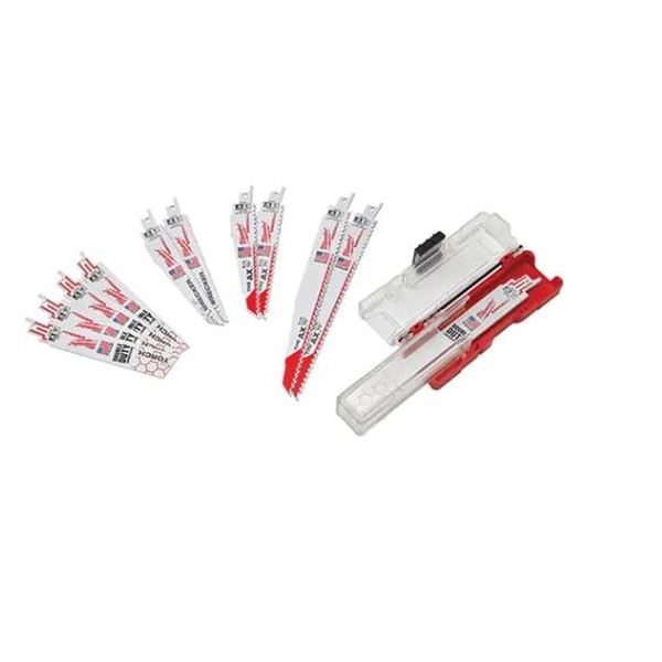 Milwaukee Sawzall 12-Piece Demolition Blade Set, Model 49-22-3239