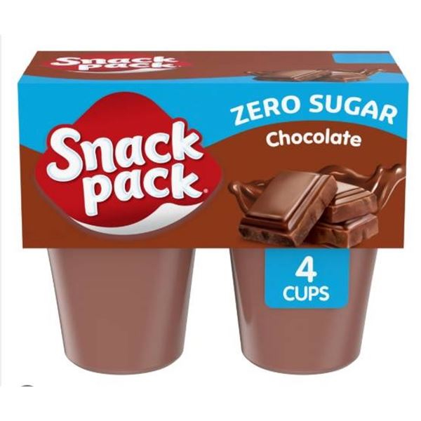 Snack Pack No Sugar Added Chocolate Pudding 12 Packs