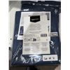 Image 3 : 2 Amazon Basics Microfiber Sheet Sets, Navy Blue, Full Size