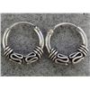 Image 2 : Silver Mini Hoop Earrings