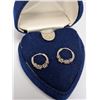 Image 3 : Silver Mino Hoop Earrings
