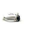 Image 3 : Sterling Silver Natural Blue Topaz (1.25ct) with CZ (0.06ct) Ring, Size 8.75, W/A $370.00. Blue Topa
