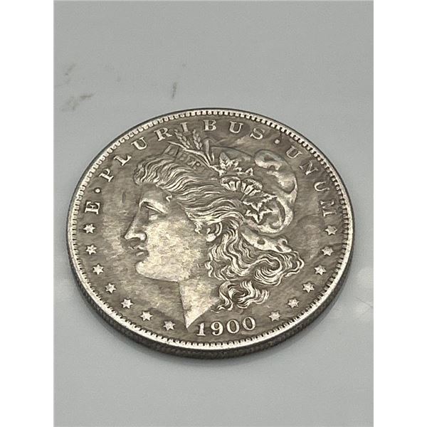 1900 Morgan Silver Dollar Replica With COPY Marking