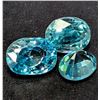 Image 1 : $240,  RARE BLUE ZIRCON  (APP 2ct) GEMSTONE, retail value $240